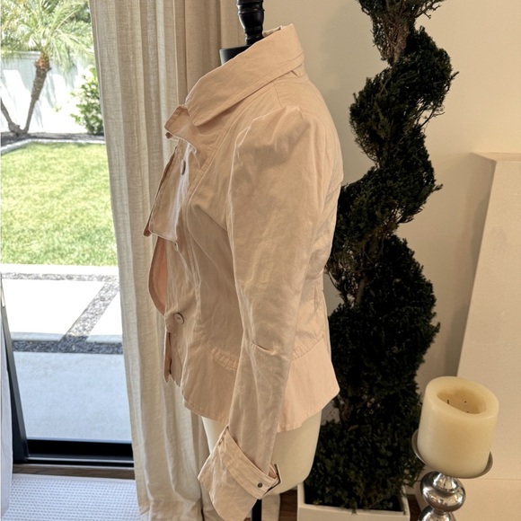 BCBG Ruffle Jacket - Petal Pink Size M - Picture 4 of 12